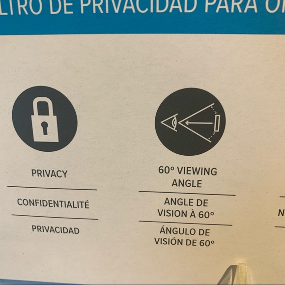 (2) Targus 4Vu Privacy Screens compatible with 17” laptops. NWT - Picture 13 of 15